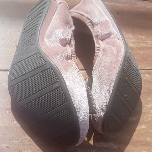 Shoes Cole Haan Tali Bow Ballet Flat Nude Velvetglitter Shoes Cole Haan Tali Bow Ballet Flat Nude Velvetglitter